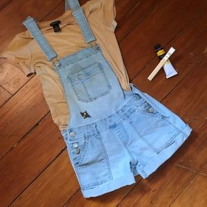 Cute Overall Shorts